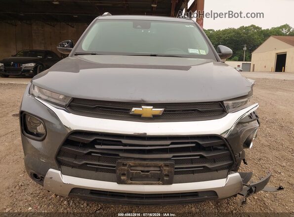 KL79MPSL5NB077399 2022 CHEVROLET TRAILBLAZER Gray Vista frontal