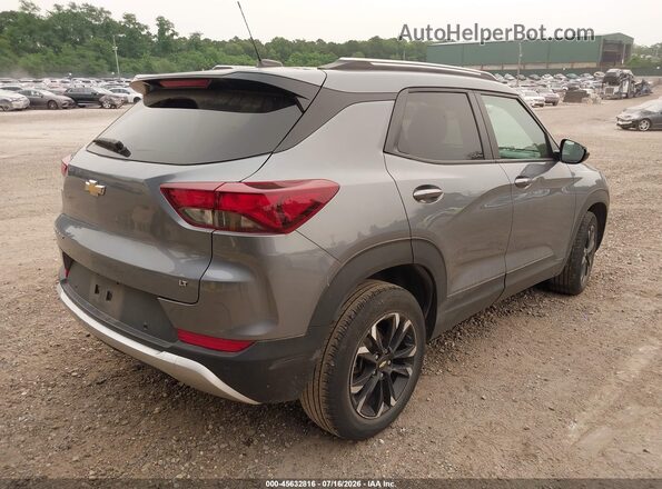 KL79MPSL5NB077399 2022 CHEVROLET TRAILBLAZER Gray Trasero derecho