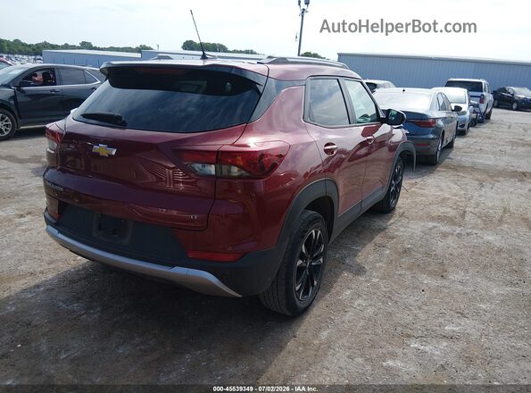 KL79MPSL5NB092842 2022 CHEVROLET TRAILBLAZER Red Tył prawy