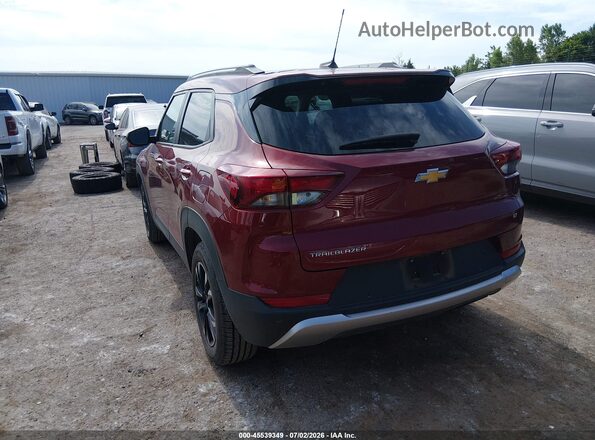 KL79MPSL5NB092842 2022 CHEVROLET TRAILBLAZER Red Tył lewy