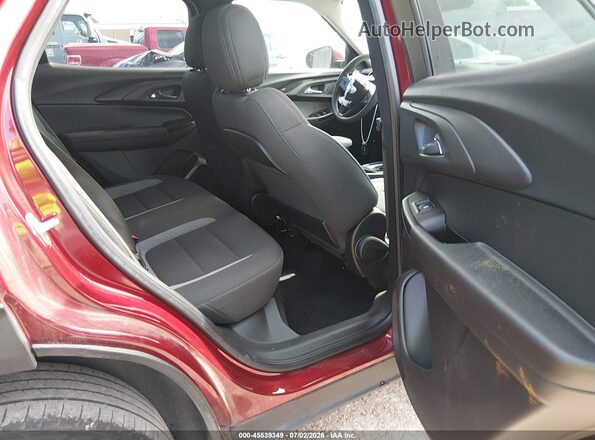 KL79MPSL5NB092842 2022 CHEVROLET TRAILBLAZER Red Widok naklejki z numerem VIN