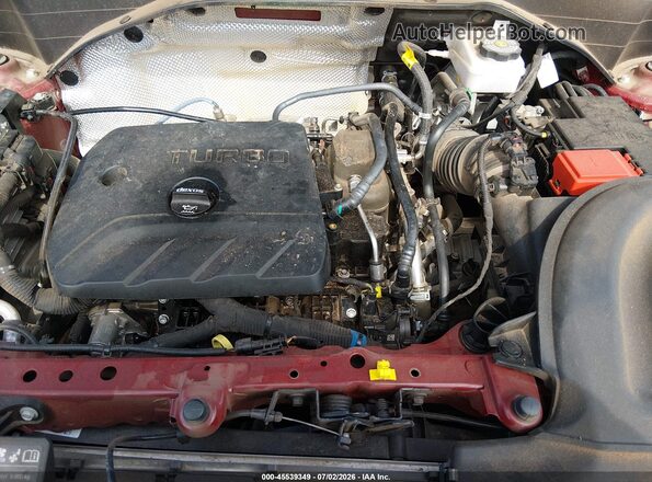 KL79MPSL5NB092842 2022 CHEVROLET TRAILBLAZER Red Widok z tyłu