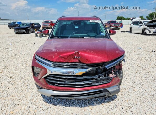 KL79MPSL5RB107930 2024 CHEVROLET TRAILBLAZER Red Դիմացի տեսք