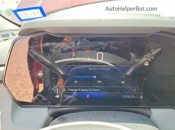 KL79MPSL5RB107930 2024 CHEVROLET TRAILBLAZER Red Սարքավորումների վահանակի տեսք