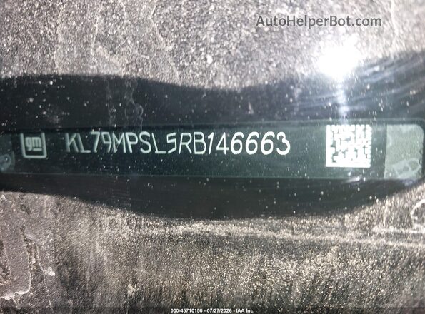 KL79MPSL5RB146663 2024 CHEVROLET TRAILBLAZER Black Вид підкапотного простору