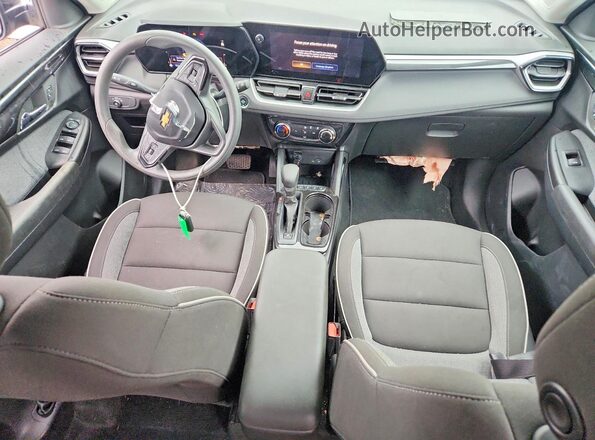 KL79MPSL5SB145423 2025 CHEVROLET TRAILBLAZER Black Widok deski rozdzielczej