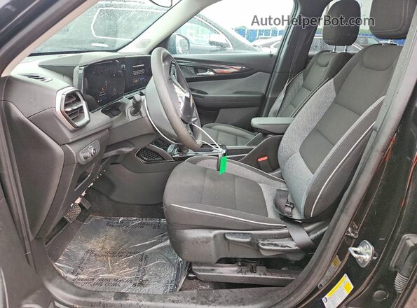 KL79MPSL5SB145423 2025 CHEVROLET TRAILBLAZER Black Widok wnętrza z przodu