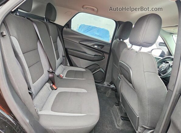 KL79MPSL5SB145423 2025 CHEVROLET TRAILBLAZER Black Widok wnętrza z tyłu
