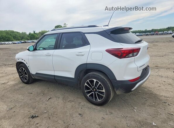 KL79MPSL5SB205782 2025 CHEVROLET TRAILBLAZER White Trasero izquierdo