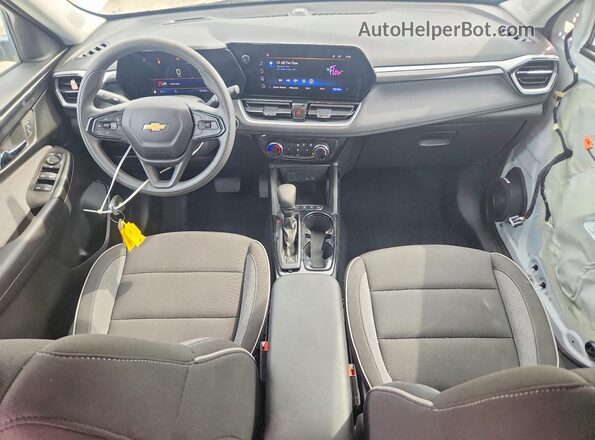 KL79MPSL5SB205782 2025 CHEVROLET TRAILBLAZER White Vista del salpicadero