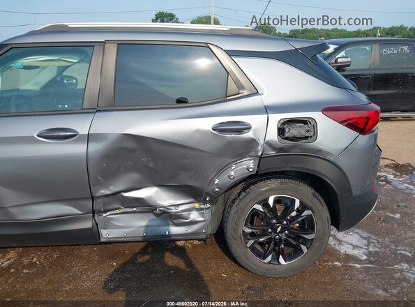 KL79MPSL6MB012589 2021 CHEVROLET TRAILBLAZER Серый Вид спереди