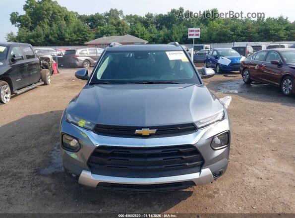 KL79MPSL6MB012589 2021 CHEVROLET TRAILBLAZER Серый Вид задней части салона