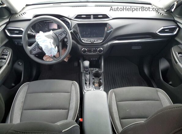 KL79MPSL6MB058777 2021 CHEVROLET TRAILBLAZER Gray Widok deski rozdzielczej