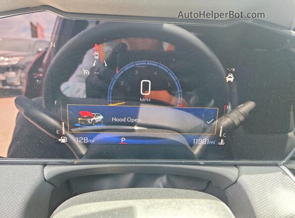 KL79MPSL7RB169829 2024 CHEVROLET TRAILBLAZER Красный Вид щитка приборов