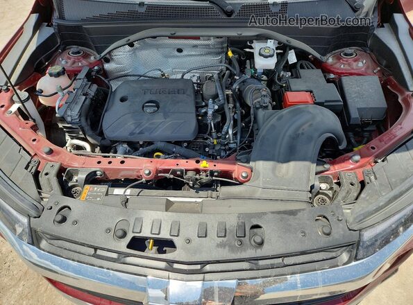 KL79MPSL7RB169829 2024 CHEVROLET TRAILBLAZER Красный Вид подкапотного пространства