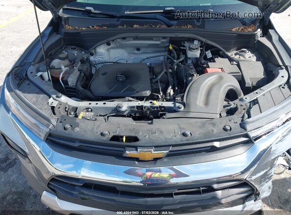KL79MPSL8MB023044 2021 CHEVROLET TRAILBLAZER Gray უკანა ხედი