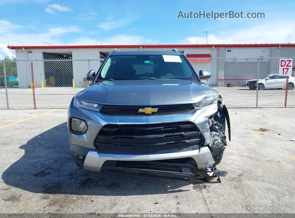 KL79MPSL8MB023044 2021 CHEVROLET TRAILBLAZER Gray ხელსაწყოთა პანელის ხედი