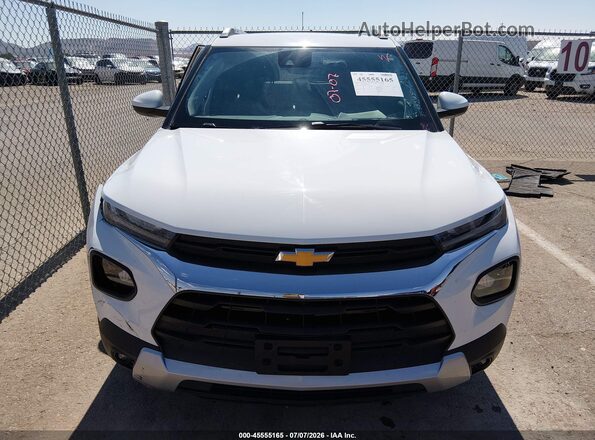 KL79MPSL8PB119342 2023 CHEVROLET TRAILBLAZER White Vista del cuadro de instrumentos