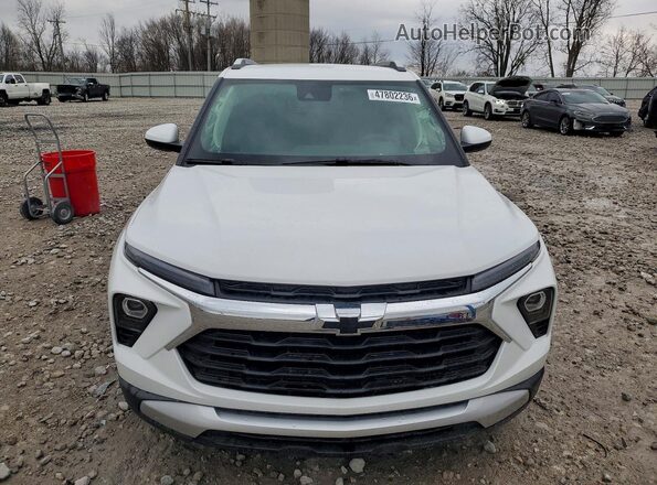 KL79MPSL8SB185320 2025 CHEVROLET TRAILBLAZER White წინა ხედი