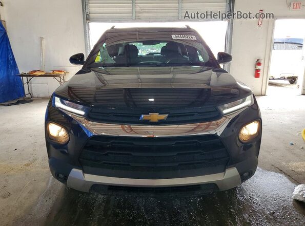KL79MPSL9MB050821 2021 CHEVROLET TRAILBLAZER Black Widok z przodu