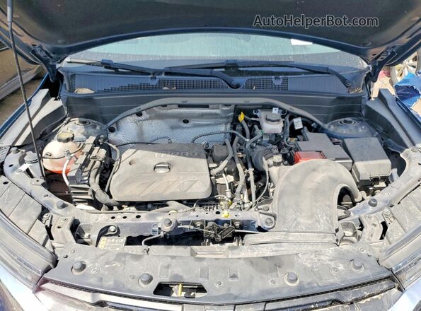 KL79MPSL9MB095161 2021 CHEVROLET TRAILBLAZER Blue Rear interior view