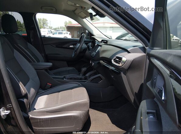 KL79MPSL9NB023989 2022 CHEVROLET TRAILBLAZER Black Widok wnętrza z przodu