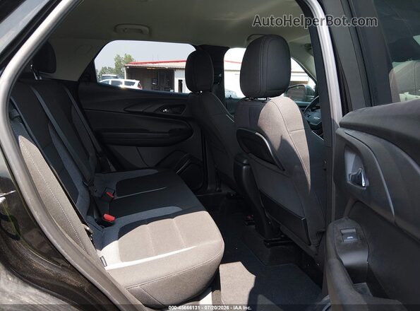 KL79MPSL9NB023989 2022 CHEVROLET TRAILBLAZER Black Widok naklejki z numerem VIN