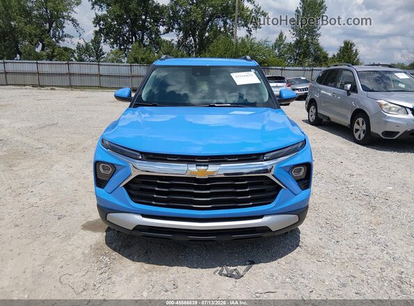 KL79MPSL9RB184073 2024 CHEVROLET TRAILBLAZER Синий Вид щитка приборов