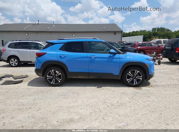 KL79MPSL9RB184073 2024 CHEVROLET TRAILBLAZER Синий Вид задней части салона