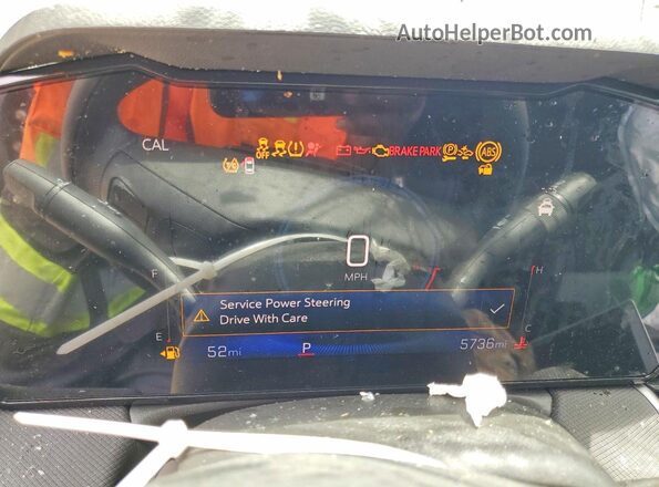 KL79MPSL9TB070873 2026 CHEVROLET TRAILBLAZER Black ხელსაწყოთა პანელის ხედი