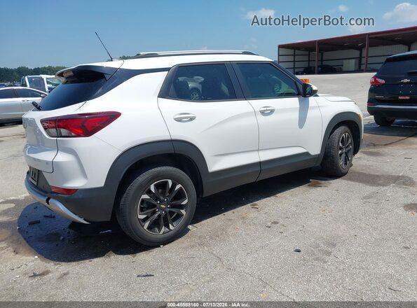KL79MPSLXMB055476 2021 CHEVROLET TRAILBLAZER White Trasero derecho