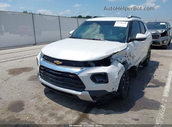 KL79MPSLXMB055476 2021 CHEVROLET TRAILBLAZER White Vista frontal