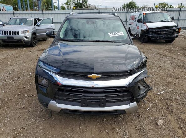 KL79MPSLXMB102036 2021 CHEVROLET TRAILBLAZER Black წინა ხედი