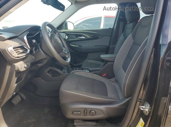 KL79MPSLXMB102036 2021 CHEVROLET TRAILBLAZER Black წინა სალონის ხედი