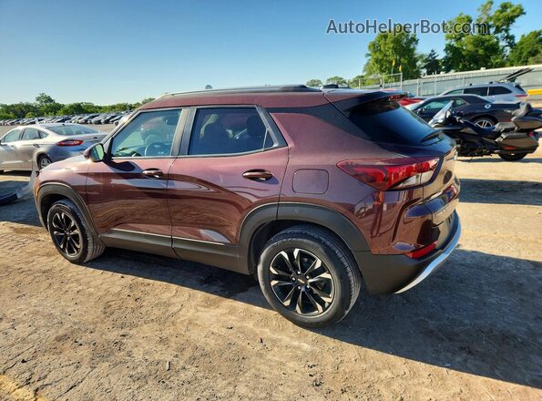 KL79MPSLXNB055964 2022 CHEVROLET TRAILBLAZER Коричневый Задняя левая четверть
