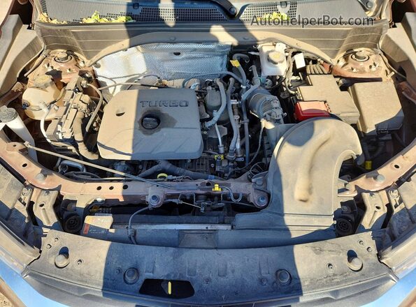 KL79MPSLXNB055964 2022 CHEVROLET TRAILBLAZER Коричневый Вид задней части салона