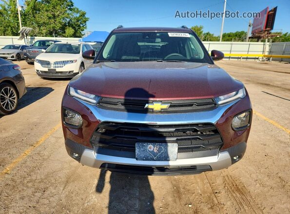 KL79MPSLXNB055964 2022 CHEVROLET TRAILBLAZER Коричневый Вид спереди