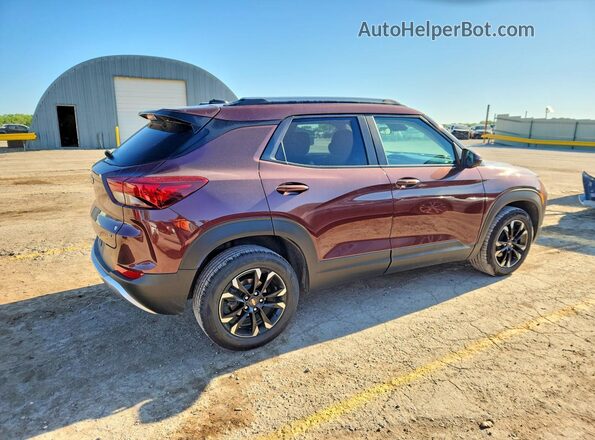 KL79MPSLXNB055964 2022 CHEVROLET TRAILBLAZER Коричневый Задняя правая четверть