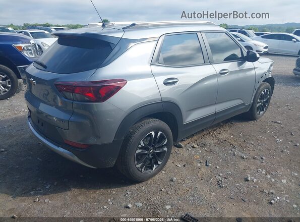 KL79MPSLXPB111744 2023 CHEVROLET TRAILBLAZER Gray Trasero derecho
