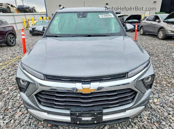 KL79MPSLXRB171848 2024 CHEVROLET TRAILBLAZER Gray წინა ხედი