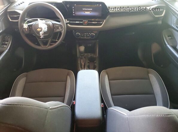 KL79MPSP0SB151553 2025 CHEVROLET TRAILBLAZER Black Dashboard view