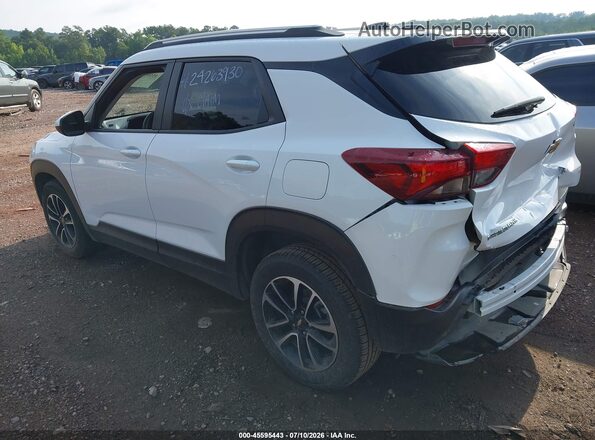 KL79MPSP7SB143403 2025 CHEVROLET TRAILBLAZER White Trasero izquierdo