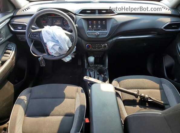 KL79MRSL0PB091743 2023 CHEVROLET TRAILBLAZER Синий Вид панели приборов