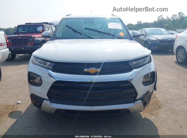 KL79MRSL0PB113675 2023 CHEVROLET TRAILBLAZER White Vista del cuadro de instrumentos