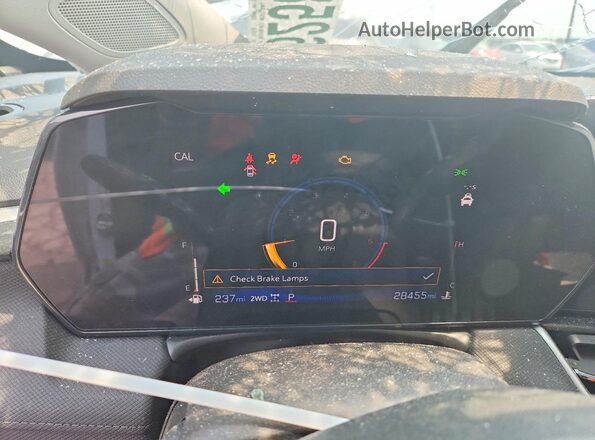 KL79MRSL0RB108480 2024 CHEVROLET TRAILBLAZER White Սարքավորումների վահանակի տեսք