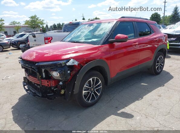 KL79MRSL0TB160747 2026 CHEVROLET TRAILBLAZER Red Przód lewy