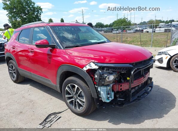 KL79MRSL0TB160747 2026 CHEVROLET TRAILBLAZER Red Widok wnętrza z tyłu