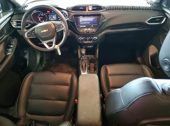 KL79MRSL1MB108609 2021 CHEVROLET TRAILBLAZER Оранжевый Вид панели приборов