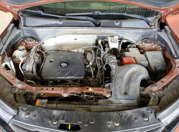 KL79MRSL1MB108609 2021 CHEVROLET TRAILBLAZER Оранжевый Вид подкапотного пространства