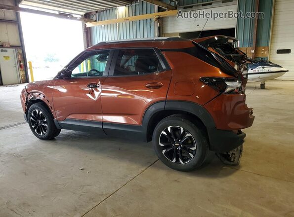 KL79MRSL1MB108609 2021 CHEVROLET TRAILBLAZER Оранжевый Задняя левая четверть